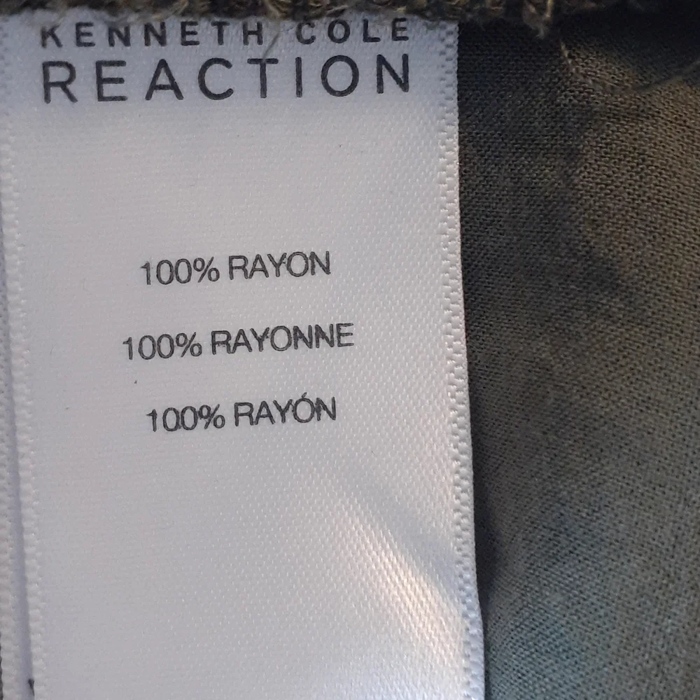 Kenneth Cole Reaction khaki green dress. - Picture 6 of 7